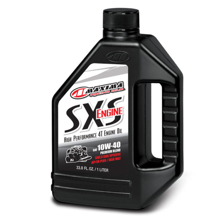 Maxima SXS Premium 4T 10W40 Mineral Engine Oil - 1L - Bull Strap