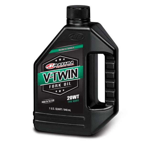 Maxima V-Twin Fork Oil 20wt - 1L - Bull Strap