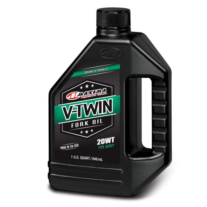 Maxima V-Twin Fork Oil 20wt - 1L - Bull Strap