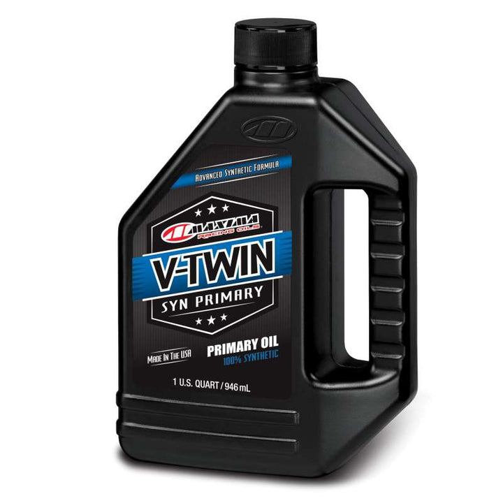 Maxima V-Twin Synthetic Primary Oil - 1L - Bull Strap