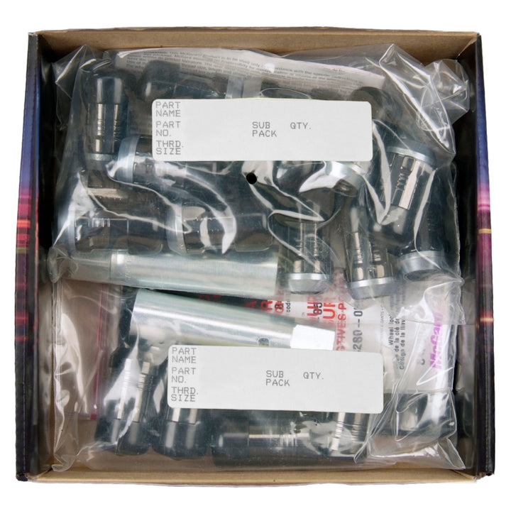 McGard SplineDrive Tuner 5 Lug Install Kit w/Locks & Tool (Cone) M14X1.5 / 22mm Hex - Blk - Bull Strap