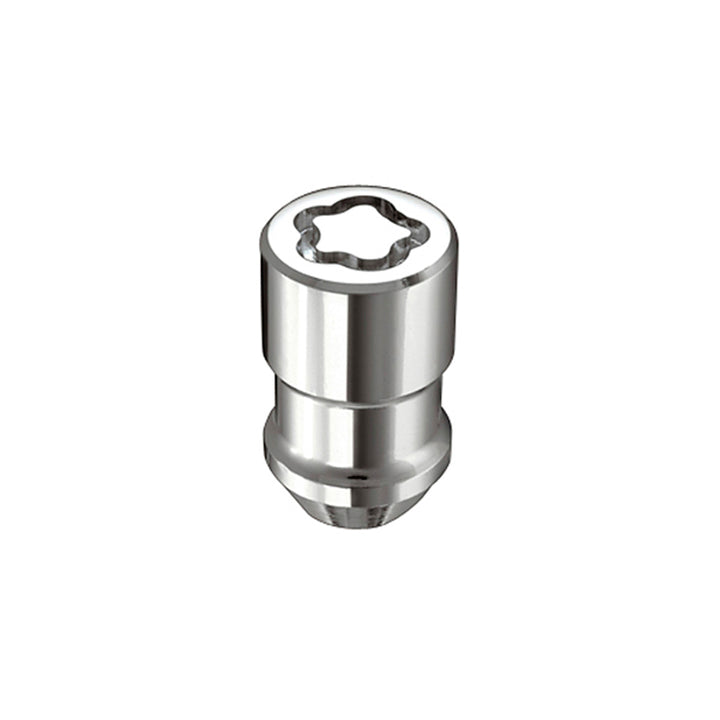 McGard Wheel Lock Nut Set - 4pk. (Cone Seat) 7/16-20 / 3/4 Hex / 1.46in. Length - Chrome - Bull Strap