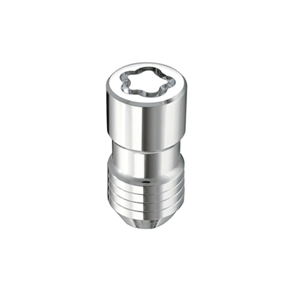 McGard Wheel Lock Nut Set - 4pk. (Cone Seat) 9/16-18 / 7/8 Hex / 1.765in. Length - Chrome - Bull Strap