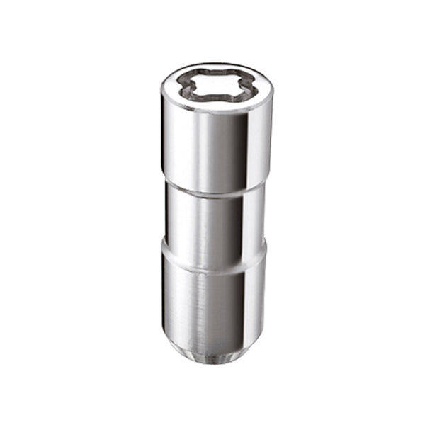 McGard Wheel Lock Nut Set - 4pk. (Cone Seat Duplex) 9/16-18 / 7/8 Hex / 2.5in. Length - Chrome - Bull Strap