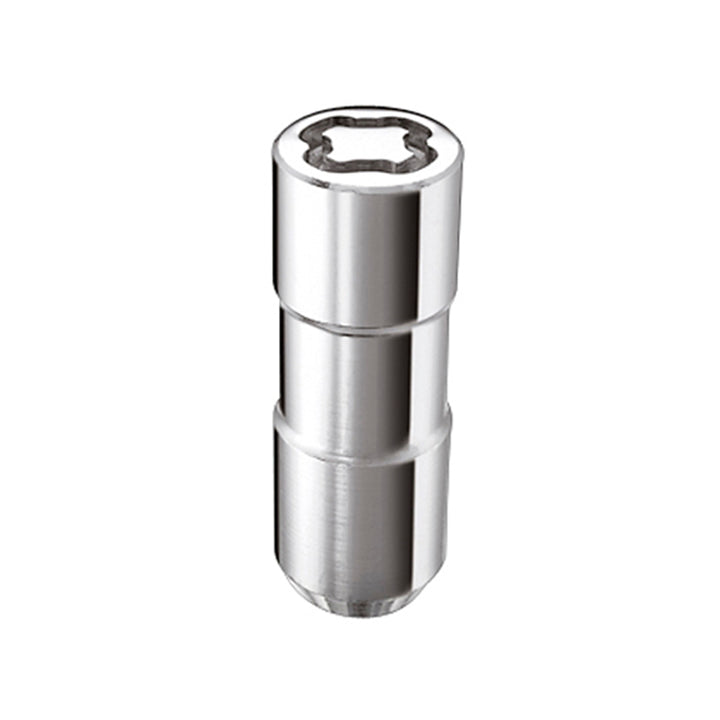 McGard Wheel Lock Nut Set - 4pk. (Cone Seat Duplex) 9/16-18 / 7/8 Hex / 2.5in. Length - Chrome - Bull Strap