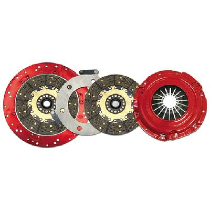 McLeod RST Clutch Kit Chevy Small/Big Block 1-1/8in X 26 Spline 9.688in Diameter Disc - Bull Strap