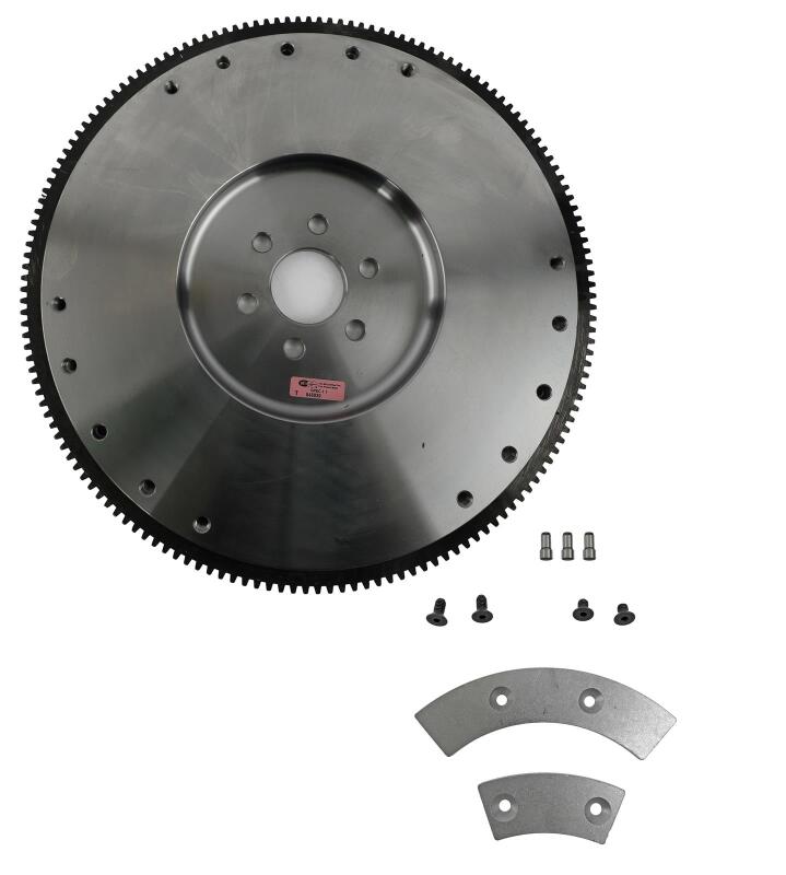 McLeod Steel Flywheel 64-95 Ford 260-351 5.0L 0BAL 157 Lightened to 21lbs - Bull Strap