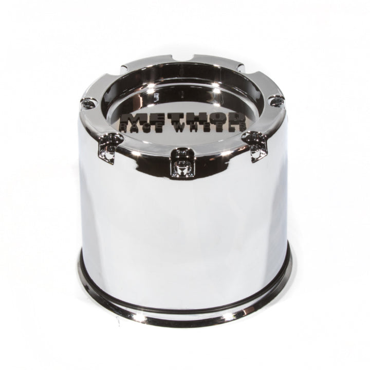 Method Cap 1524 - 130mm - 2 Piece - Chrome - Push Thru - Bull Strap