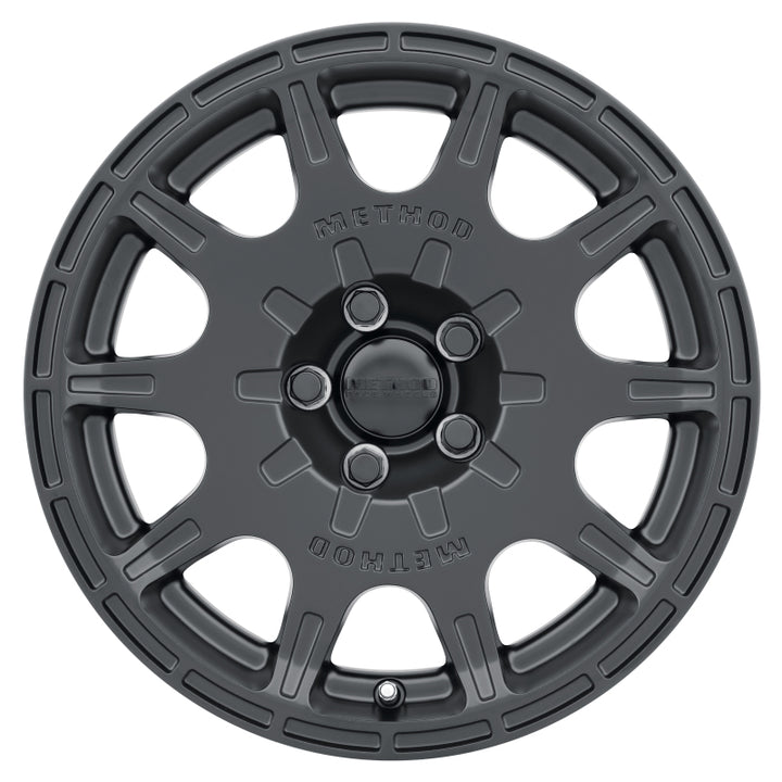 Method MR502 VT-SPEC 2 15x7 +15mm Offset 5x4.5 56.1mm CB Matte Black Wheel - Bull Strap