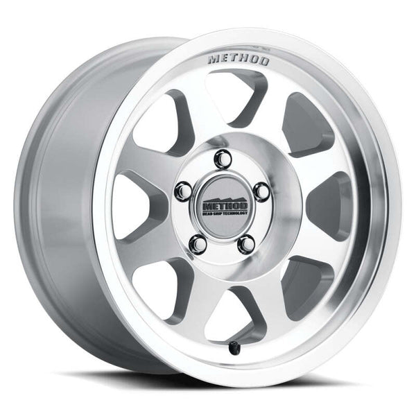 Method MR701 Bead Grip 17x8.5 0mm Offset 6x5.5 106.25mm CB Machined/Clear Coat Wheel - Bull Strap