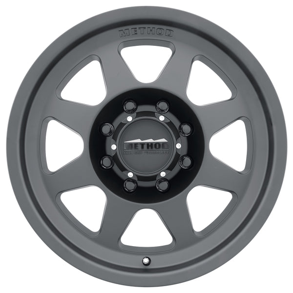Method MR701 HD 18x9 +18mm Offset 8x170 130.81mm CB Matte Black Wheel - Bull Strap