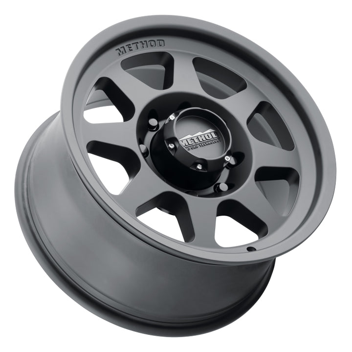 Method MR701 HD 18x9 +18mm Offset 8x180 130.81mm CB Matte Black Wheel - Bull Strap