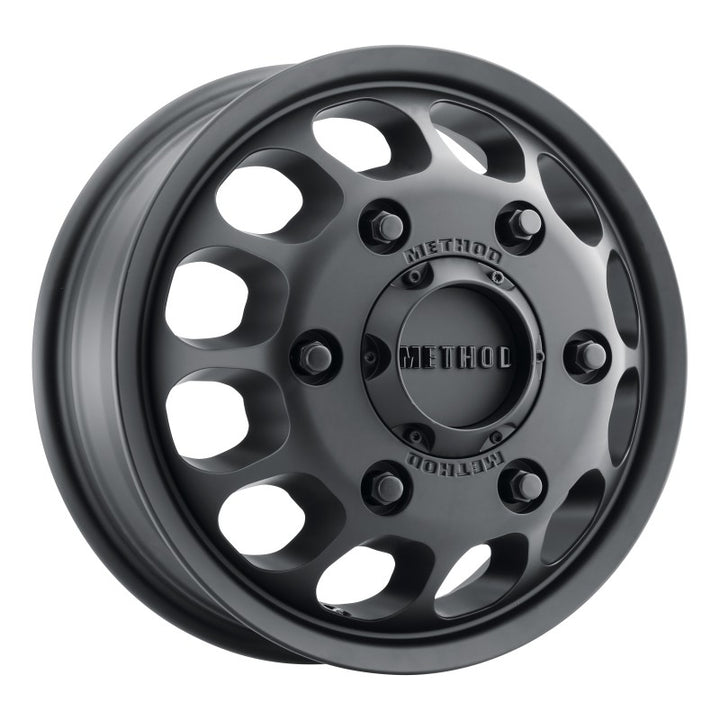 Method MR901 - FRONT 16x6 +110mm Offset 6x180 138.9mm CB Matte Black Wheel - Bull Strap