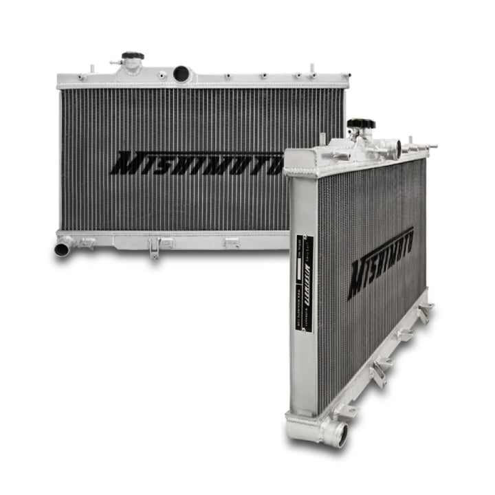 Mishimoto 00-04 Subaru Legacy Aluminum Radiator - Bull Strap