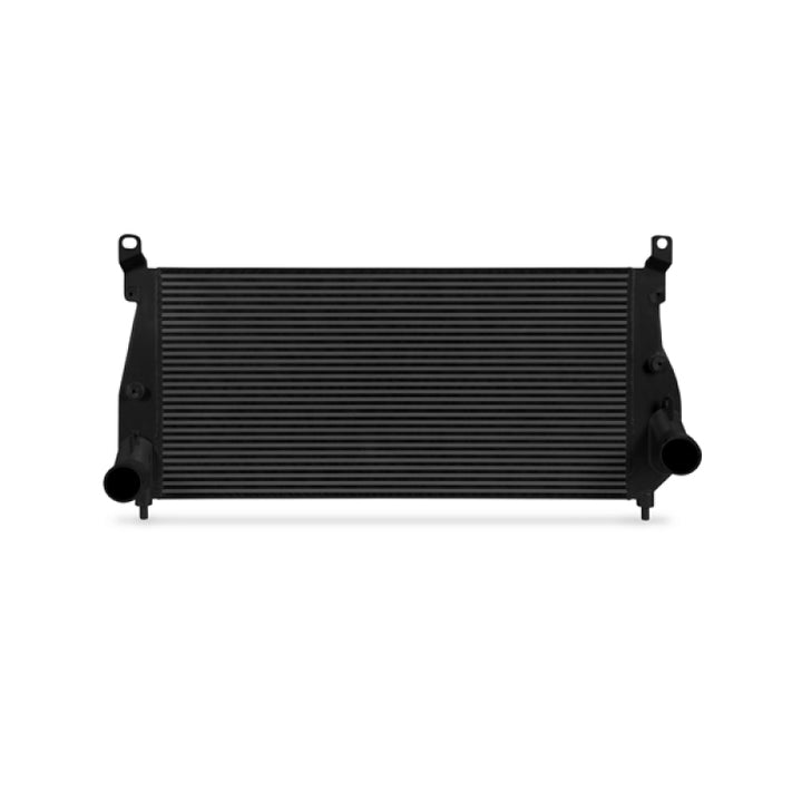 Mishimoto 01-05 Chevrolet 6.6L Duramax Intercooler (Black) - Bull Strap