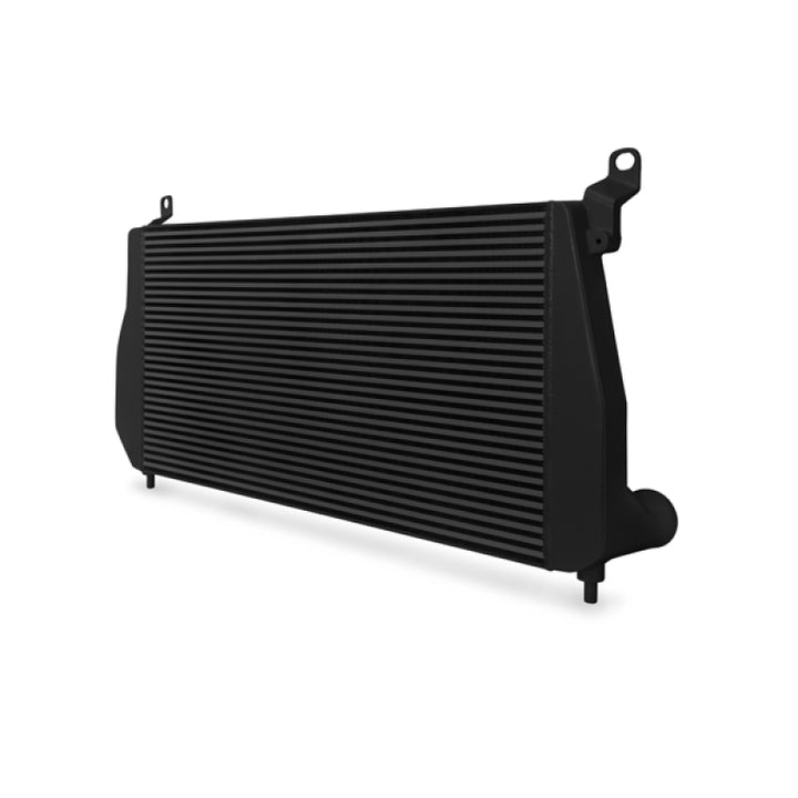 Mishimoto 01-05 Chevrolet 6.6L Duramax Intercooler (Black) - Bull Strap