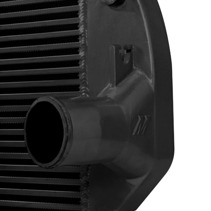 Mishimoto 01-05 Chevrolet 6.6L Duramax Intercooler (Black) - Bull Strap