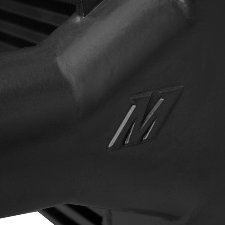 Mishimoto 01-05 Chevrolet 6.6L Duramax Intercooler (Black) - Bull Strap