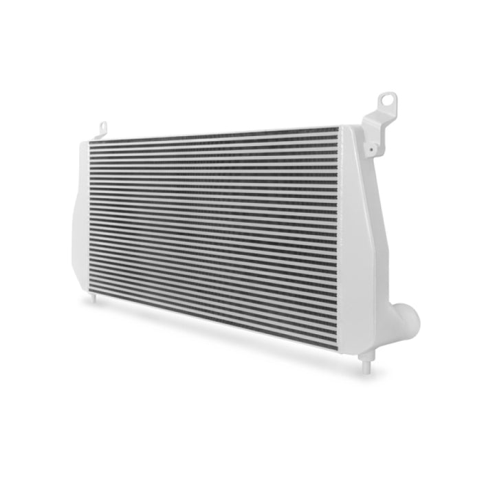 Mishimoto 01-05 Chevrolet 6.6L Duramax Intercooler (Silver) - Bull Strap