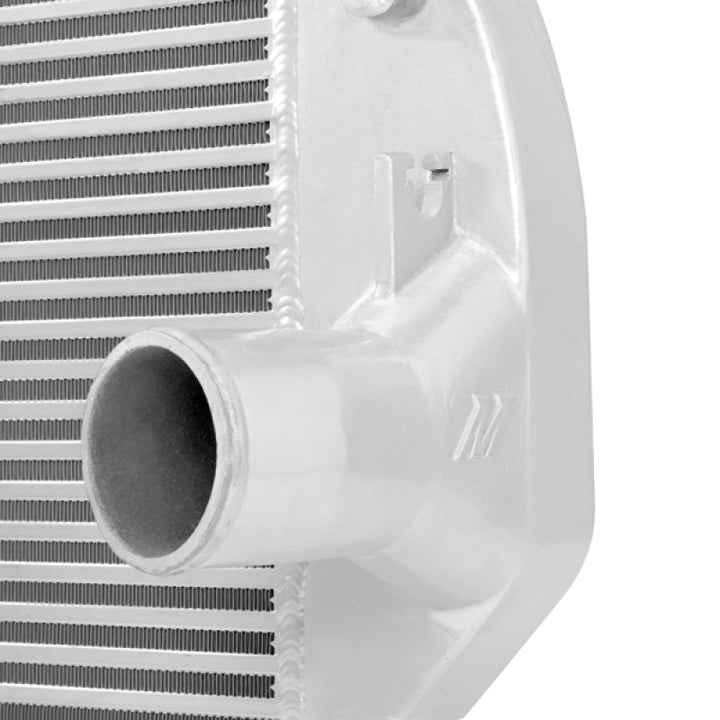 Mishimoto 01-05 Chevrolet 6.6L Duramax Intercooler (Silver) - Bull Strap