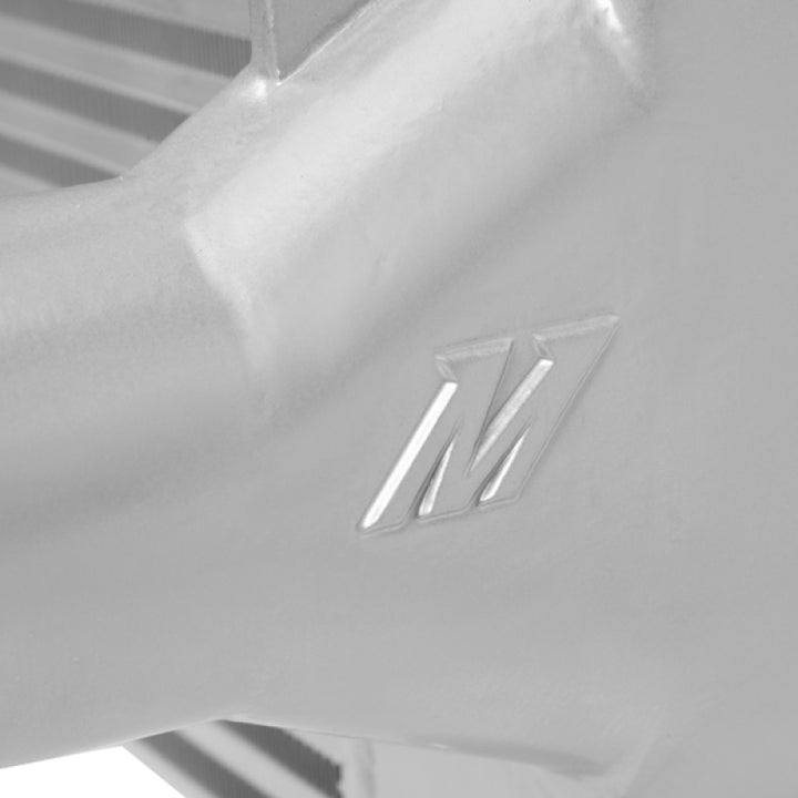 Mishimoto 01-05 Chevrolet 6.6L Duramax Intercooler (Silver) - Bull Strap