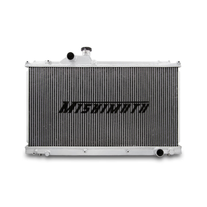 Mishimoto 01-05 Lexus IS300 Manual Aluminum Radiator - Bull Strap