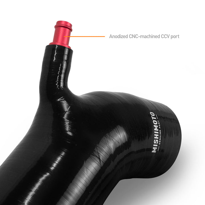 Mishimoto 01-05 Lexus IS300 Silicone Post MAF Intake Hose Kit - Black - Bull Strap