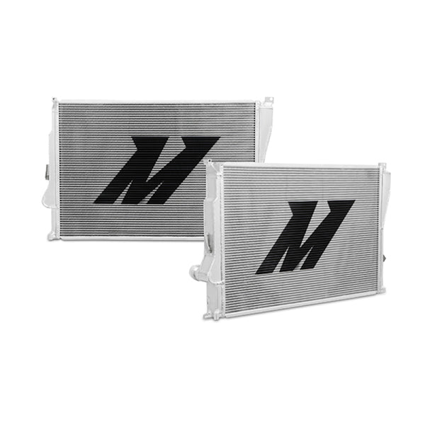 Mishimoto 01-06 BMW M3 3.2L Performance Aluminum Radiator - Bull Strap