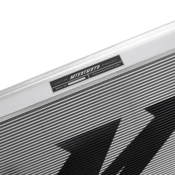 Mishimoto 01-06 BMW M3 3.2L Performance Aluminum Radiator - Bull Strap