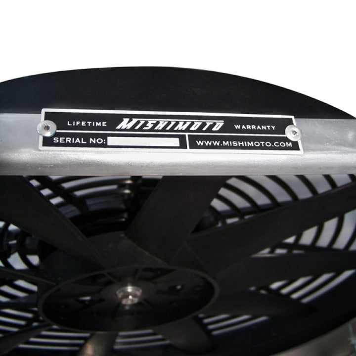 Mishimoto 01-07 Mitsubishi Lancer Evo Aluminum Fan Shroud Kit - Bull Strap