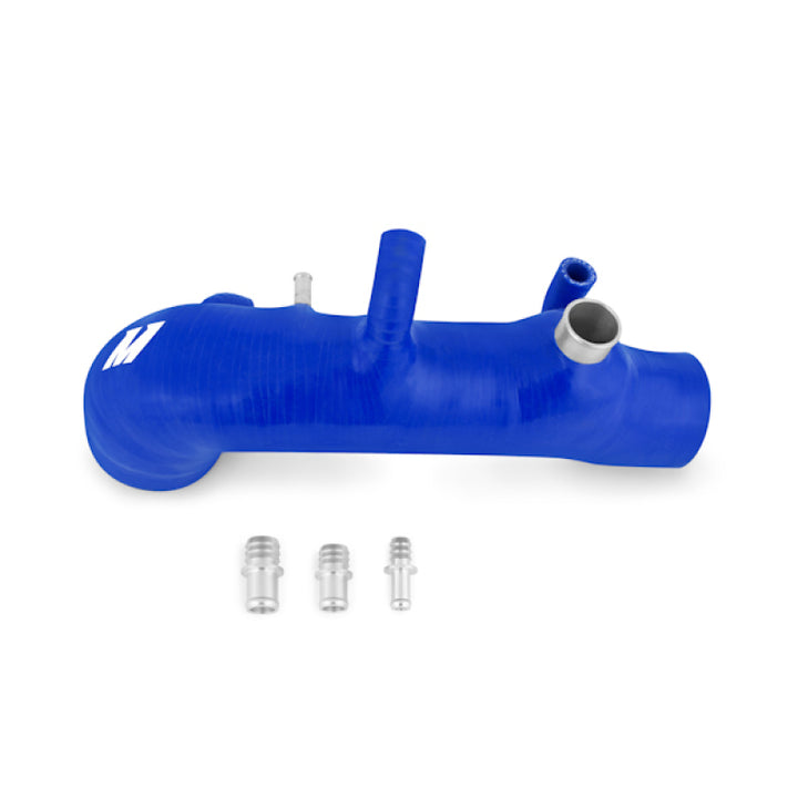 Mishimoto 01-07 Subaru WRX / WRX STI Blue Silicone Induction Hose - Bull Strap