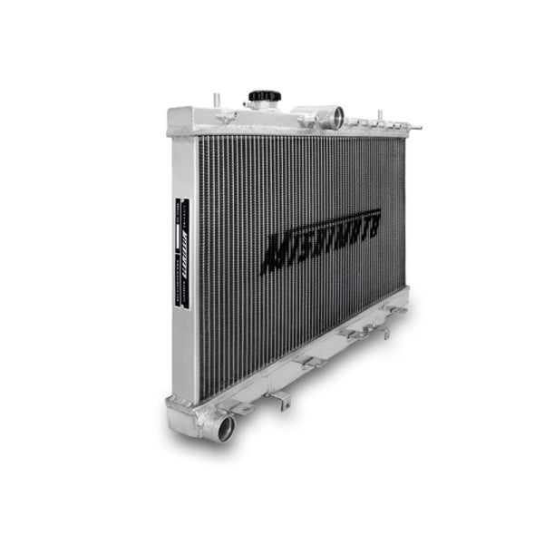 Mishimoto 01-07 Subaru WRX and STi Manual Aluminum Radiator - Bull Strap