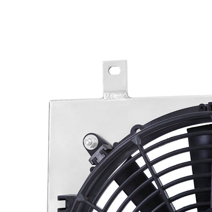 Mishimoto 02-04 Acura RSX Aluminum Fan Shroud Kit - Bull Strap