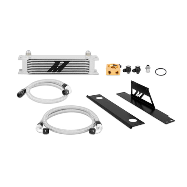 Mishimoto 02-05 Subaru WRX/STi Thermostatic Oil Cooler Kit - Bull Strap