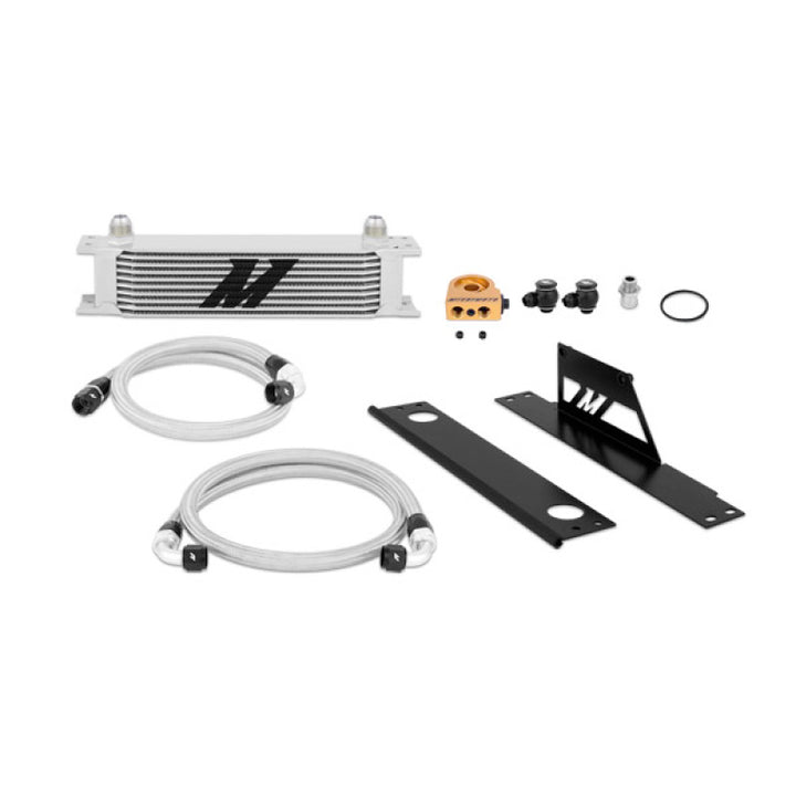 Mishimoto 02-05 Subaru WRX/STi Thermostatic Oil Cooler Kit - Bull Strap