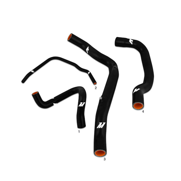 Mishimoto 02-06 Mini Cooper S (Supercharged) Black Silicone Hose Kit - Bull Strap