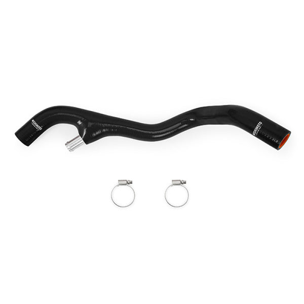Mishimoto 03-04 Ford F-250/F-350 6.0L Powerstroke Lower Overflow Black Silicone Hose Kit - Bull Strap