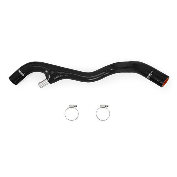 Mishimoto 03-04 Ford F-250/F-350 6.0L Powerstroke Lower Overflow Black Silicone Hose Kit - Bull Strap