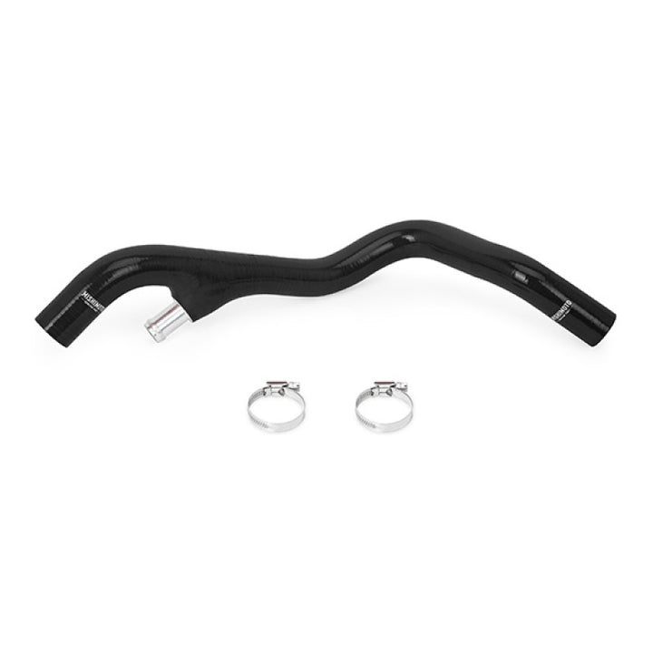 Mishimoto 03-04 Ford F-250/F-350 6.0L Powerstroke Lower Overflow Black Silicone Hose Kit - Bull Strap