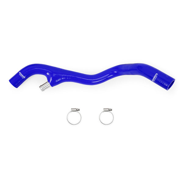 Mishimoto 03-04 Ford F-250/F-350 6.0L Powerstroke Lower Overflow Blue Silicone Hose Kit - Bull Strap