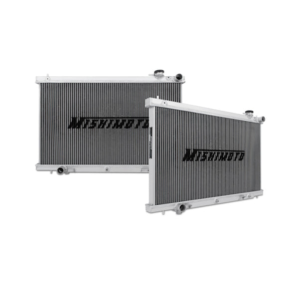 Mishimoto 03-06 Infiniti G35 Manual Aluminum Radiator - Bull Strap