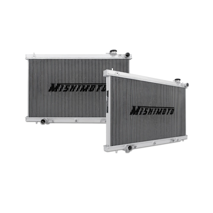Mishimoto 03-06 Infiniti G35 Manual Aluminum Radiator - Bull Strap