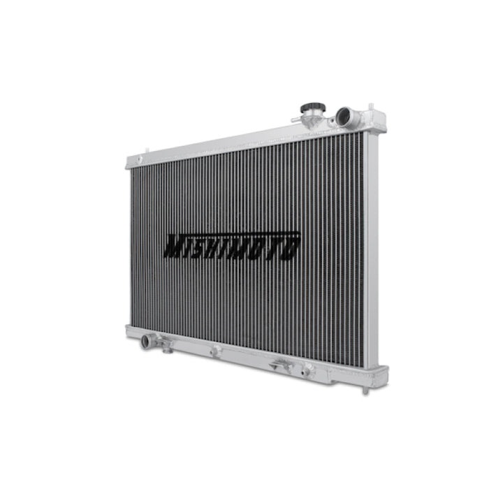 Mishimoto 03-06 Infiniti G35 Manual Aluminum Radiator - Bull Strap