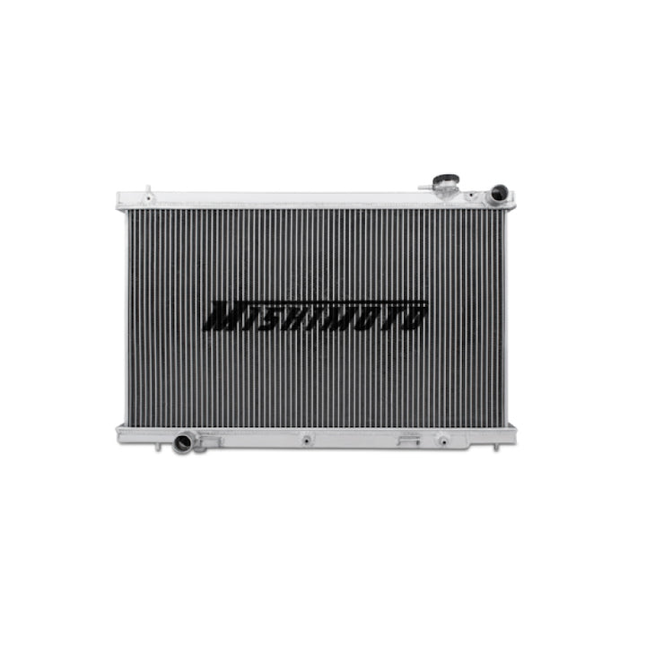Mishimoto 03-06 Infiniti G35 Manual Aluminum Radiator - Bull Strap