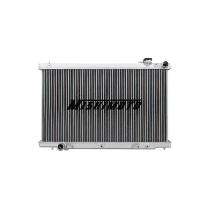 Mishimoto 03-06 Infiniti G35 Manual Aluminum Radiator - Bull Strap