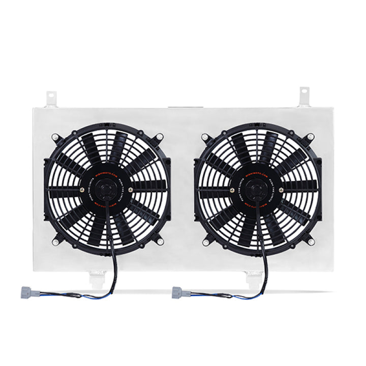 Mishimoto 03-06 Nissan 350Z Aluminum Fan Shroud Kit - Bull Strap