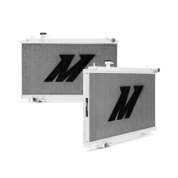 Mishimoto 03-06 Nissan 350Z Manual Aluminum Radiator - Bull Strap