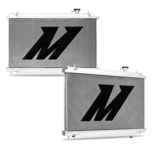 Mishimoto 03-06 Nissan 350Z X-Line Performance Aluminum Radiator - Bull Strap