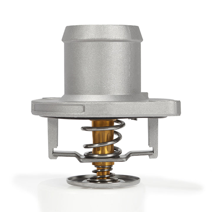 Mishimoto 03-07 Ford 6.0L Powerstroke High-Temperature Thermostat w/ Housing - Bull Strap