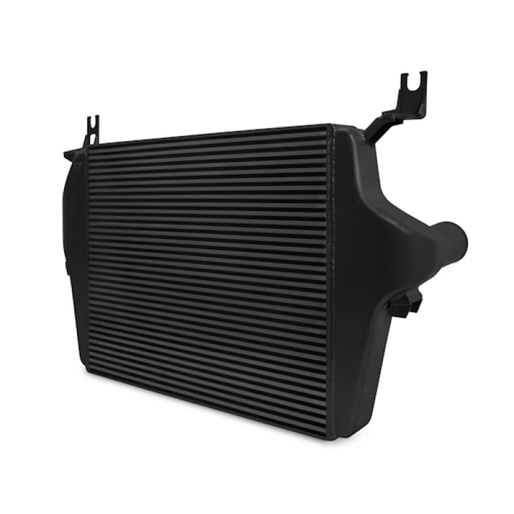 Mishimoto 03-07 Ford 6.0L Powerstroke Intercooler (Black) - Bull Strap